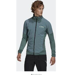 adidas Terrex Skyclimb Hybrid Fleece Jacket  in the "Legacy Blue" Men's Size L